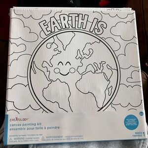 Creatology Canvas Painting Kit with Earth Design NEW